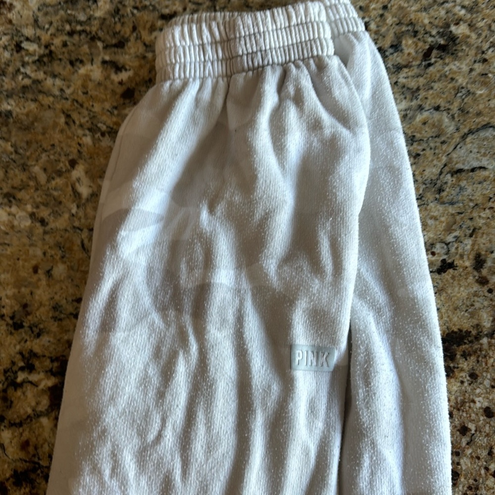 pink, camp sweatpants